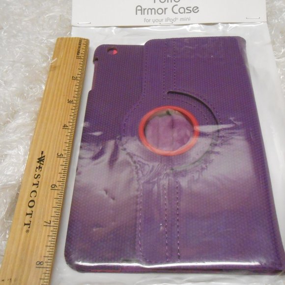 Digital Gadgets Folio Armor Case 4 ipad Mini purpl - Picture 2 of 4